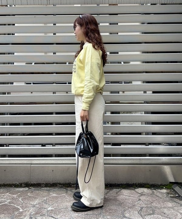 チナツさんの「BEAMS WOMEN｜ボーイ ベーシック Tシャツ」を使ったコーディネート