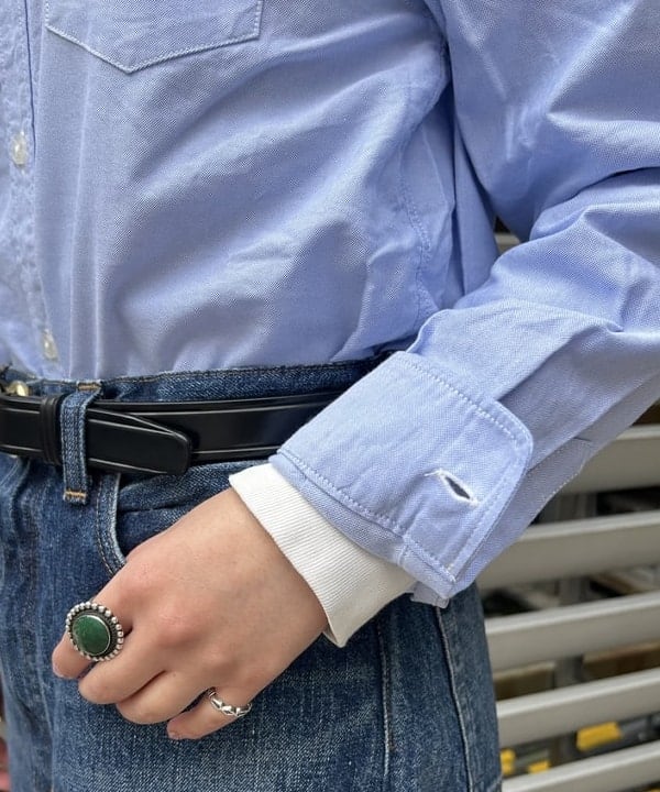 まつむさんの「BEAMS WOMEN｜【別注】orSlow / ワイド フィット デニム パンツ」を使ったコーディネート