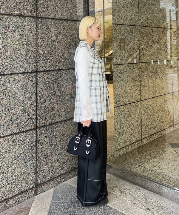 あさひさんの「BEAMS WOMEN｜ナイロン ボストン バッグ」を使ったコーディネート