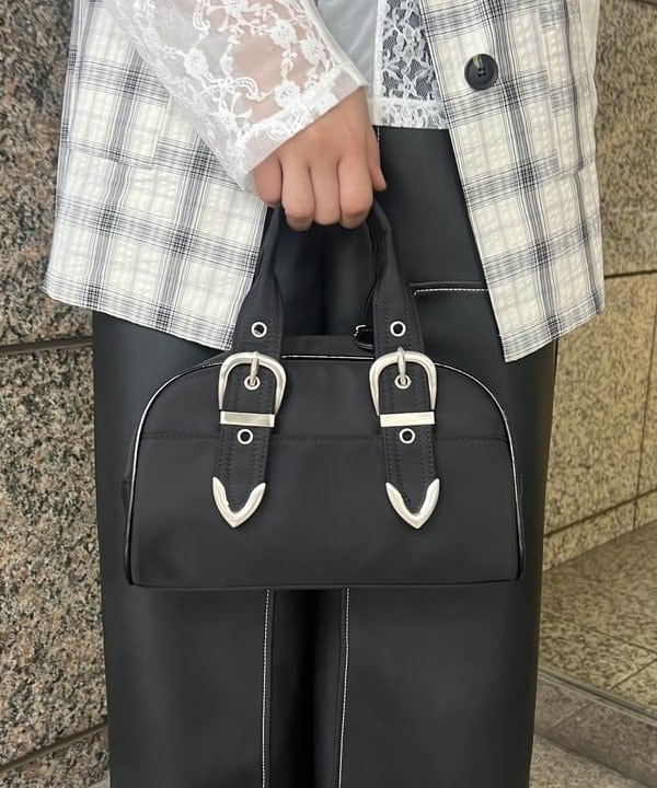 あさひさんの「BEAMS WOMEN｜ナイロン ボストン バッグ」を使ったコーディネート