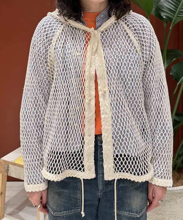 クロサワさんの「BEAMS WOMEN｜ビッグ メッシュ フーディー」を使ったコーディネート