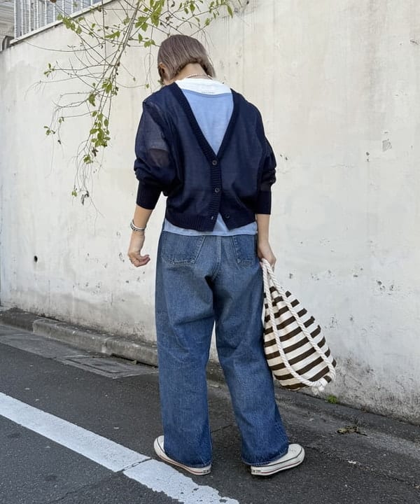 Kaoru Sakumaさんの「BEAMS WOMEN｜ライン メッセージ Tシャツ」を使ったコーディネート
