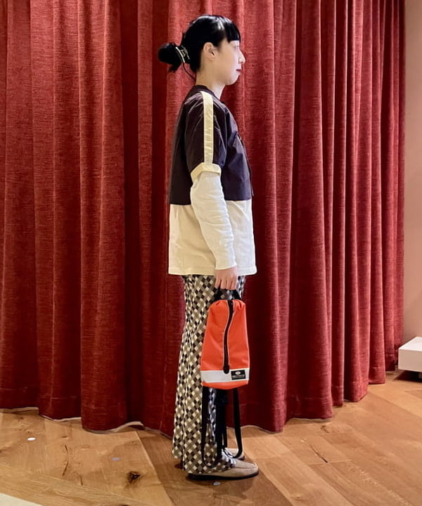 すぎやま えみさんの「ポリエステル ジャカード パンツ」を使ったコーディネート