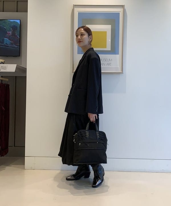 れいなさんの「BEAMS WOMEN｜Nylon Flexible バッグ」を使ったコーディネート