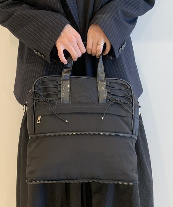 れいなさんの「BEAMS WOMEN｜Nylon Flexible バッグ」を使ったコーディネート
