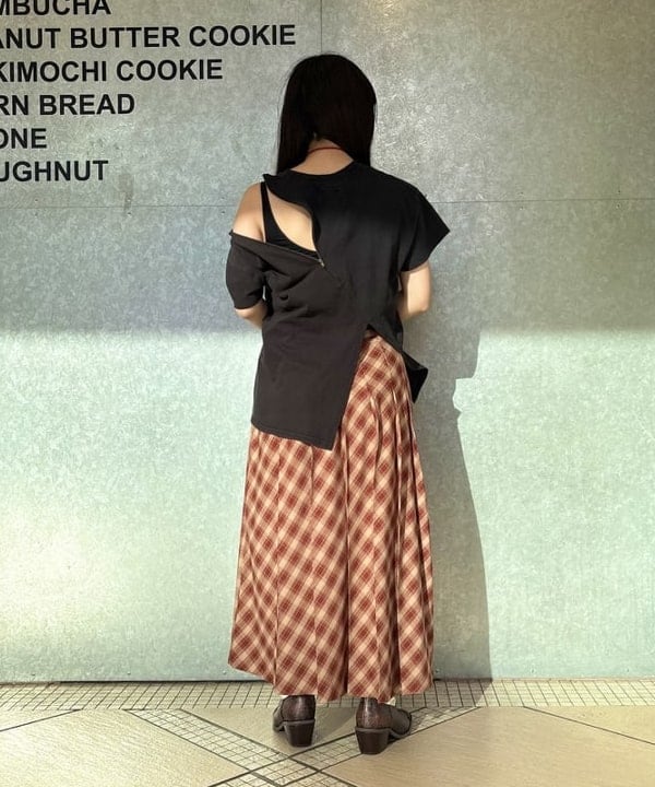 オカベ　アヤカさんの「BEAMS WOMEN｜ウエスタン ブーツ」を使ったコーディネート