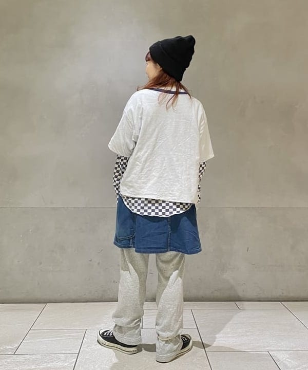 原口 愛さんの「BEAMS WOMEN｜orSlow / オーバー ラップ スカート」を使ったコーディネート