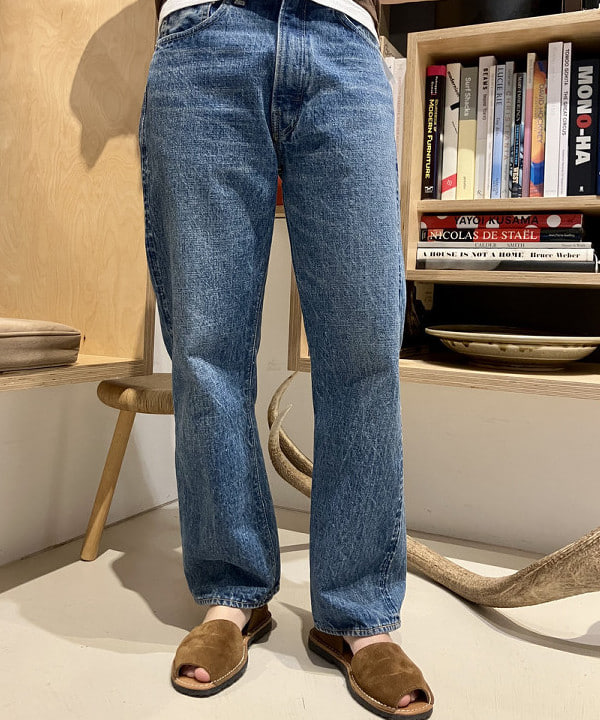 小原 もこさんの「BEAMS WOMEN｜【別注】orSlow / No.8 DENIM NEW」を使ったコーディネート
