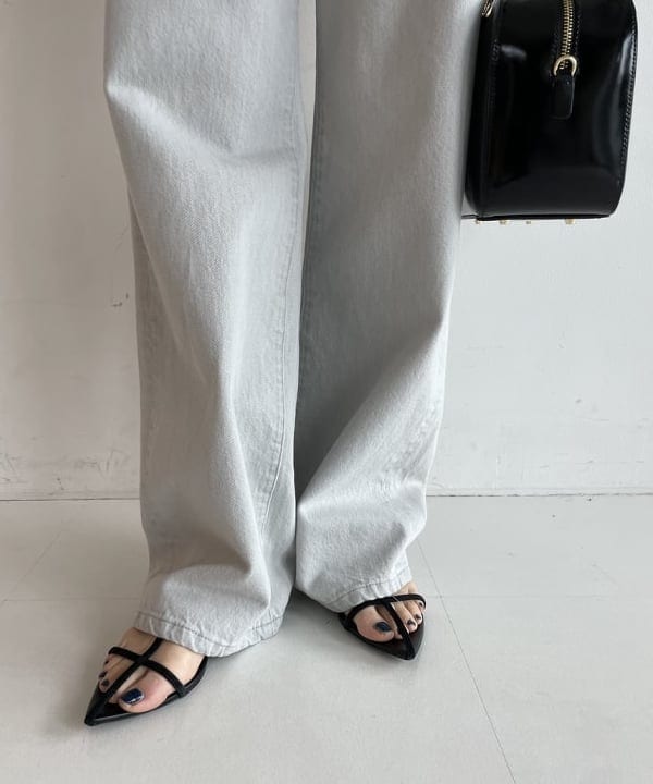 SAKAIさんの「BEAMS WOMEN｜ハーフスリーブ ポロニット」を使ったコーディネート