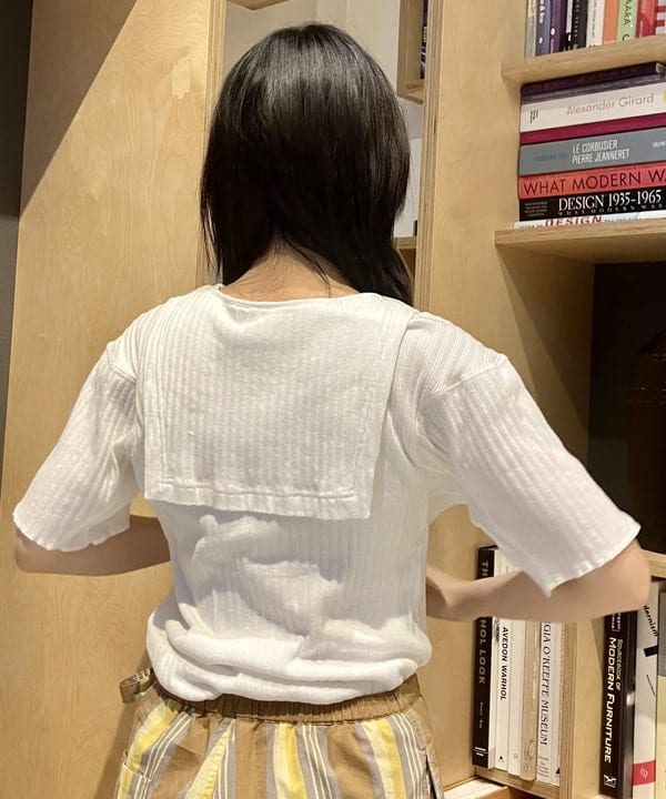小原 もこさんの「BEAMS WOMEN｜ペーパー ショルダーバッグ 25SS」を使ったコーディネート