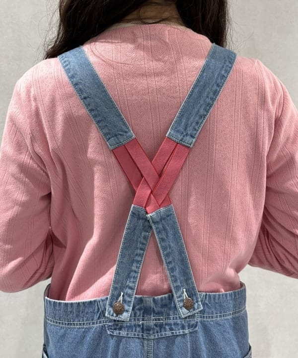 み　う　ちさんの「BEAMS WOMEN｜【別注】BIGMAC / デニム オーバーオール 25SS」を使ったコーディネート