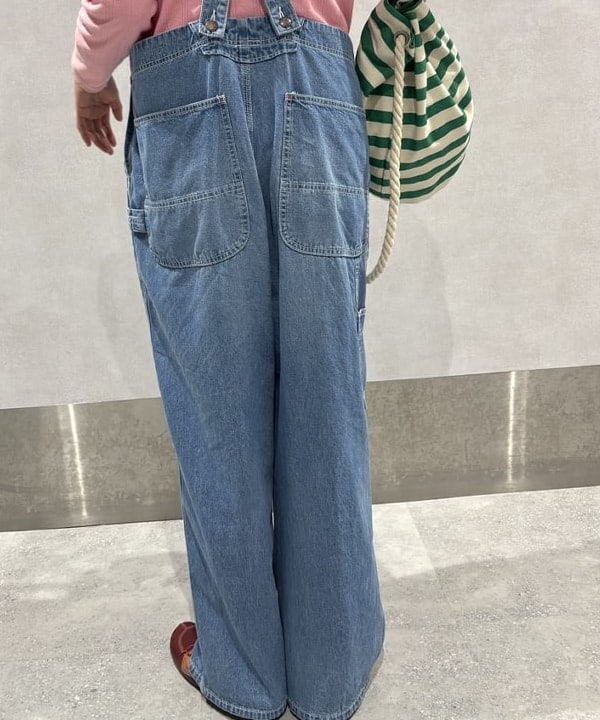 み　う　ちさんの「BEAMS WOMEN｜【別注】BIGMAC / デニム オーバーオール 25SS」を使ったコーディネート