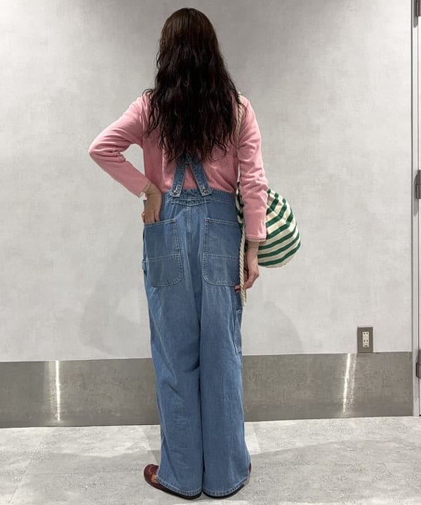 み　う　ちさんの「BEAMS WOMEN｜【別注】BIGMAC / デニム オーバーオール 25SS」を使ったコーディネート