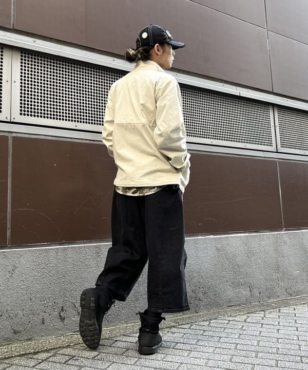 菊田 悠さんの「BEAMS WOMEN｜クウォーターレングス デニム ウェビングパンツ」を使ったコーディネート
