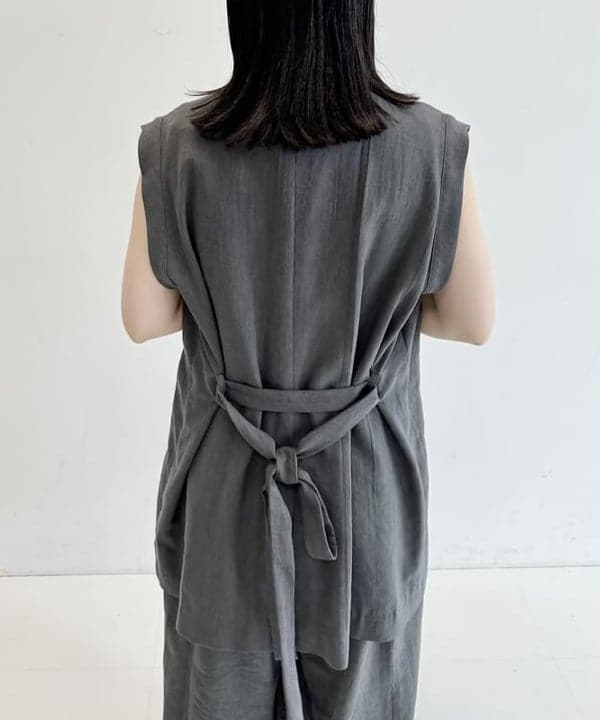 大川 美咲さんの「BEAMS WOMEN｜AK+1 /  リネン混 オールインワン」を使ったコーディネート