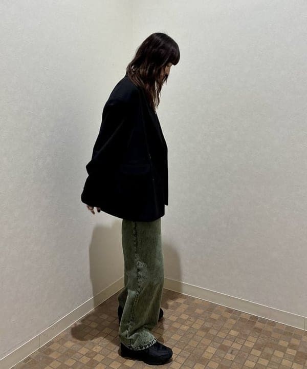 はやしあかねさんの「BEAMS WOMEN｜テレコ リブ クルーネック トップス」を使ったコーディネート