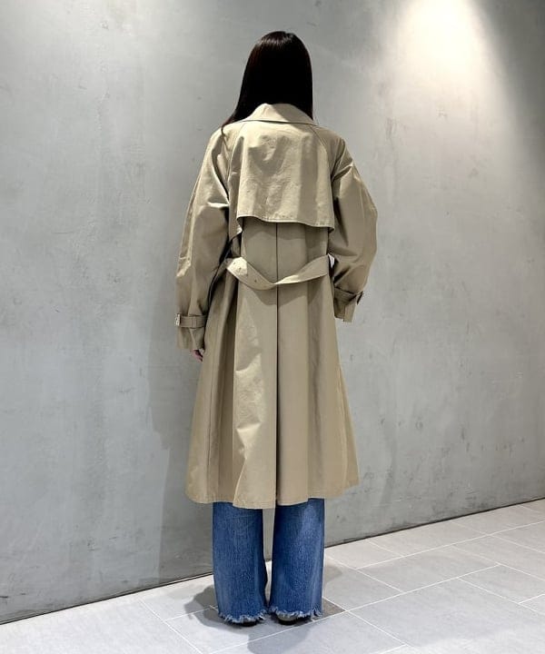 ヒライさんの「BEAMS WOMEN｜ライト トレンチコート」を使ったコーディネート