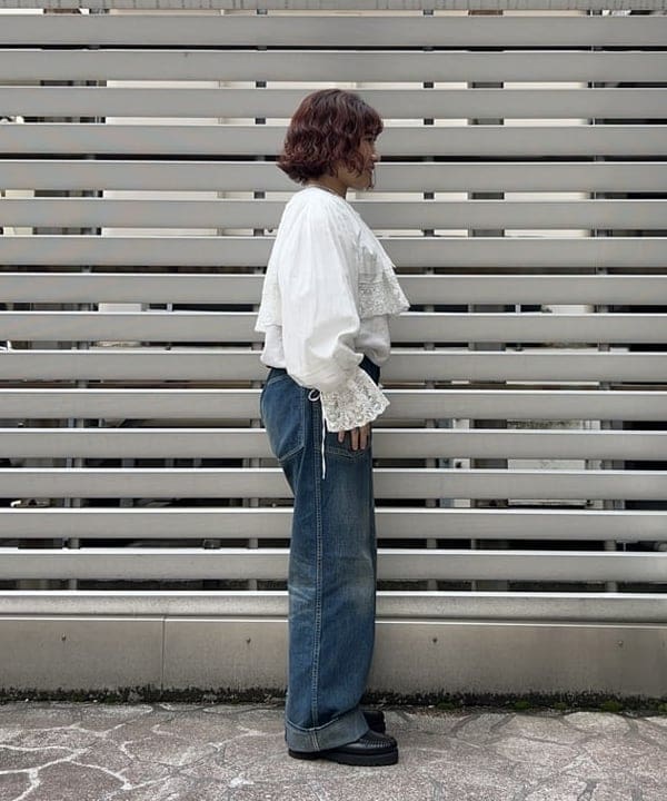 まつむさんの「BEAMS WOMEN｜淡水 パール ネックレス」を使ったコーディネート