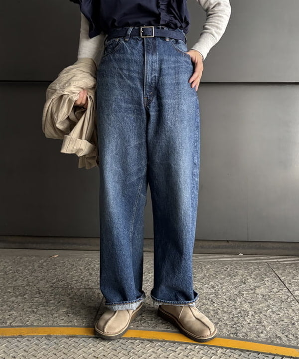 つぼさんの「BEAMS WOMEN｜ピンストライプ ダブル ジャケット」を使ったコーディネート