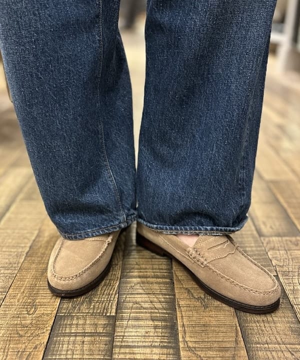 葵さんの「BEAMS WOMEN｜【別注】orSlow / ワイド フィット デニム パンツ」を使ったコーディネート