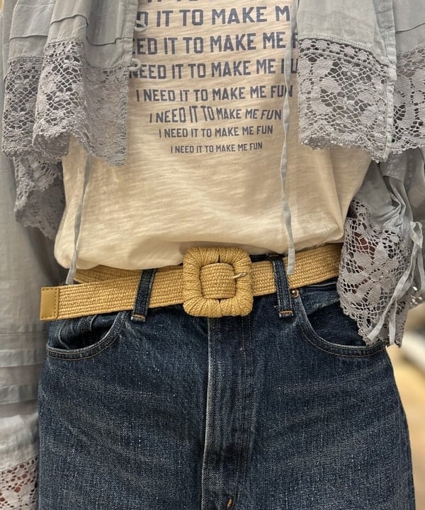 葵さんの「BEAMS WOMEN｜【別注】orSlow / ワイド フィット デニム パンツ」を使ったコーディネート