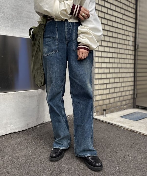 SHINAGAWAさんの「BEAMS WOMEN｜【別注】BUZZ RICKSON’s / USED USARMY PANTS」を使ったコーディネート