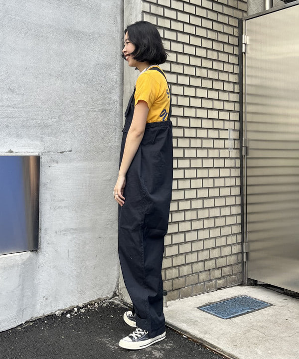 ミナミマリコさんの「BEAMS WOMEN｜ボーイ ベーシック Tシャツ」を使ったコーディネート