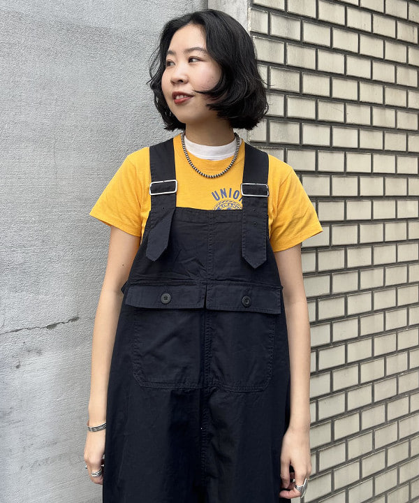 ミナミマリコさんの「BEAMS WOMEN｜ボーイ ベーシック Tシャツ」を使ったコーディネート
