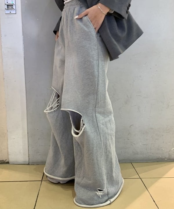 れいなさんの「BEAMS WOMEN｜テレコ リブ クルーネック トップス」を使ったコーディネート