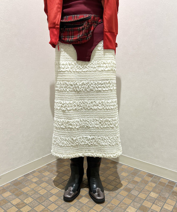 あさひさんの「BEAMS WOMEN｜【別注】PENNEY'S / ボディスーツ ヘンリーネック トップス」を使ったコーディネート