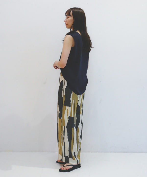 cammyさんの「BEAMS WOMEN｜シックプリント パンツ」を使ったコーディネート