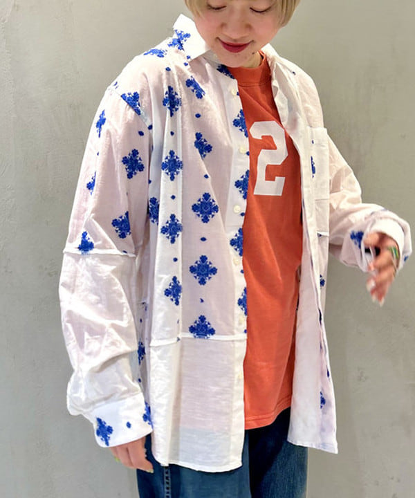 スミレさんの「BEAMS WOMEN｜【別注】BUZZ RICKSON’s / USED USARMY PANTS」を使ったコーディネート