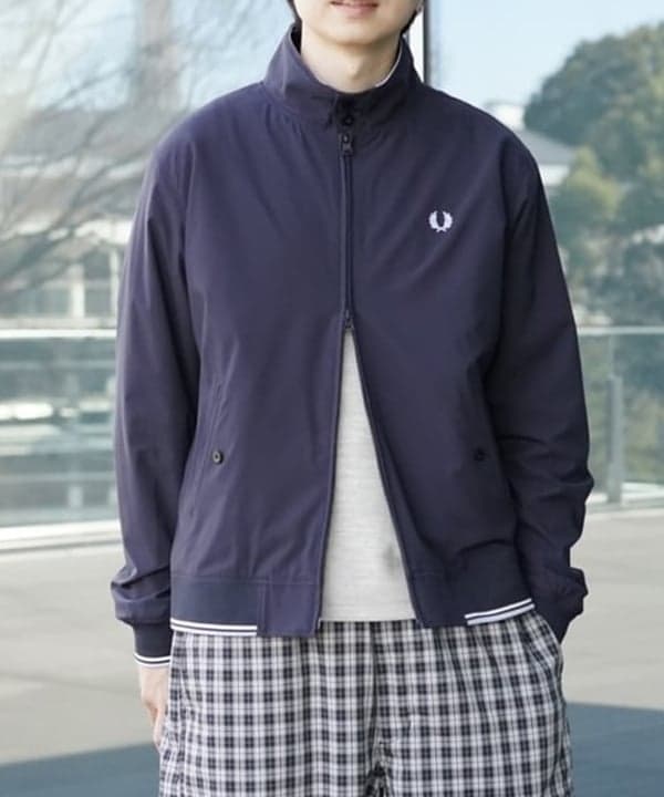 SUDOさんの「BEAMS WOMEN｜【別注】FRED PERRY / ハリントンジャケット 25SS」を使ったコーディネート