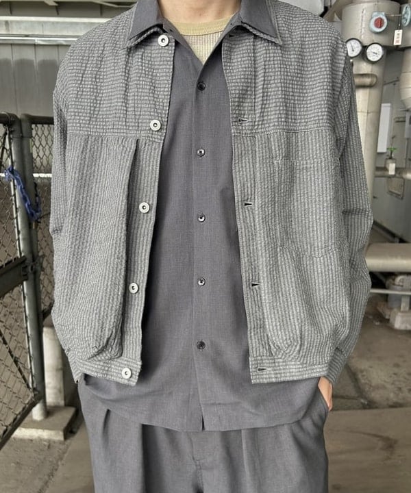 タマイユウトさんの「BEAMS WOMEN｜シアサッカー バルーン Gジャケット」を使ったコーディネート