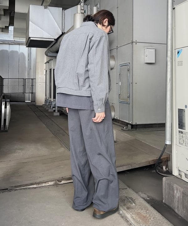 タマイユウトさんの「BEAMS WOMEN｜シアサッカー バルーン Gジャケット」を使ったコーディネート