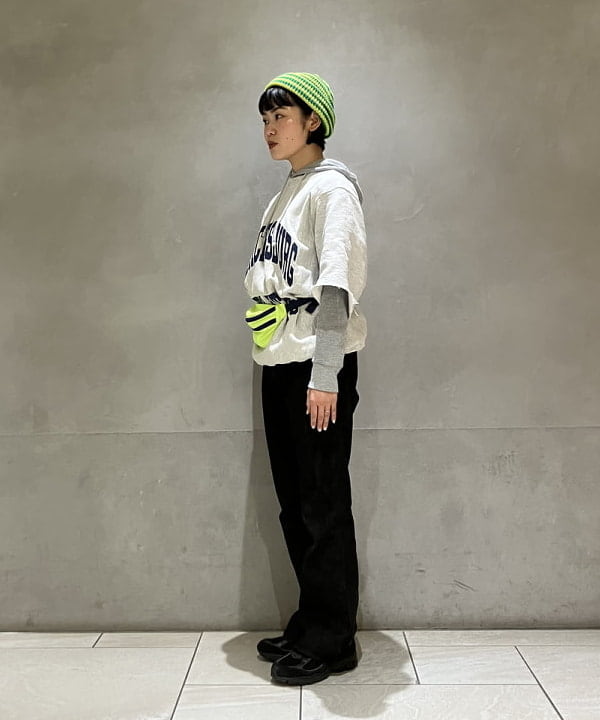 葵さんの「BEAMS WOMEN｜【別注】LEUCHTFEUER / ボーダー ワッチ キャップ」を使ったコーディネート