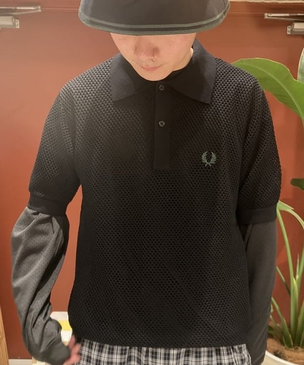 ハルさんの「BEAMS WOMEN｜【別注】FRED PERRY / バケットハット」を使ったコーディネート