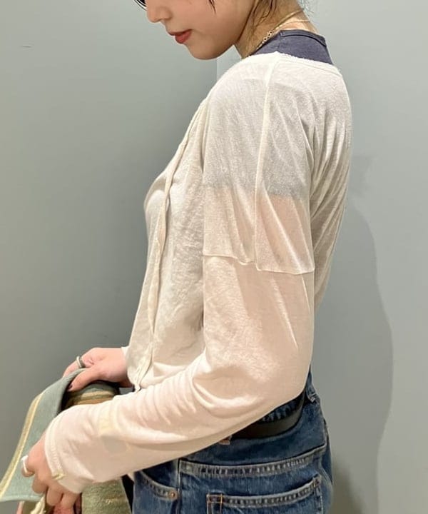 小原 もこさんの「BEAMS WOMEN｜CASIO / AQ-230」を使ったコーディネート