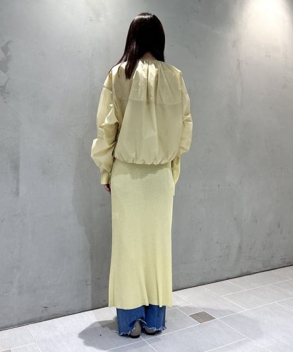 ヒライさんの「BEAMS WOMEN｜シアー ドルマン ジップブルゾン」を使ったコーディネート