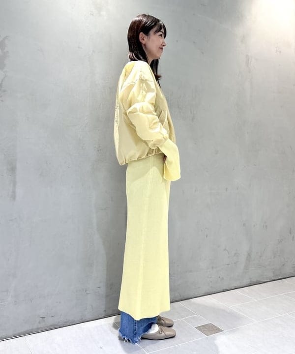 ヒライさんの「BEAMS WOMEN｜シアー ドルマン ジップブルゾン」を使ったコーディネート