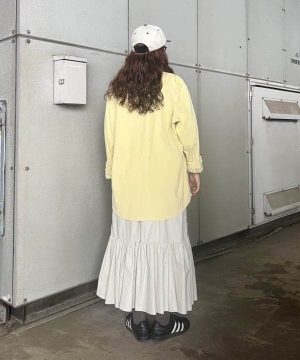 チナツさんの「BEAMS WOMEN｜Atlas Screen Printing / Songbird Tee」を使ったコーディネート