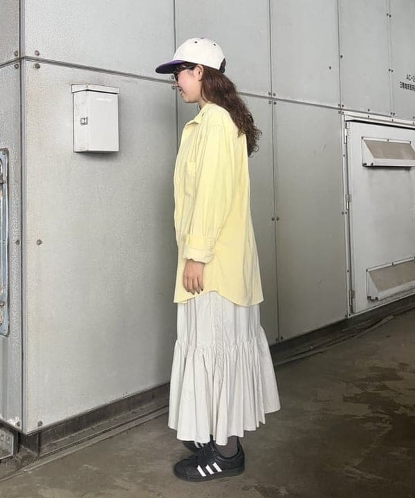 チナツさんの「BEAMS WOMEN｜Atlas Screen Printing / Songbird Tee」を使ったコーディネート