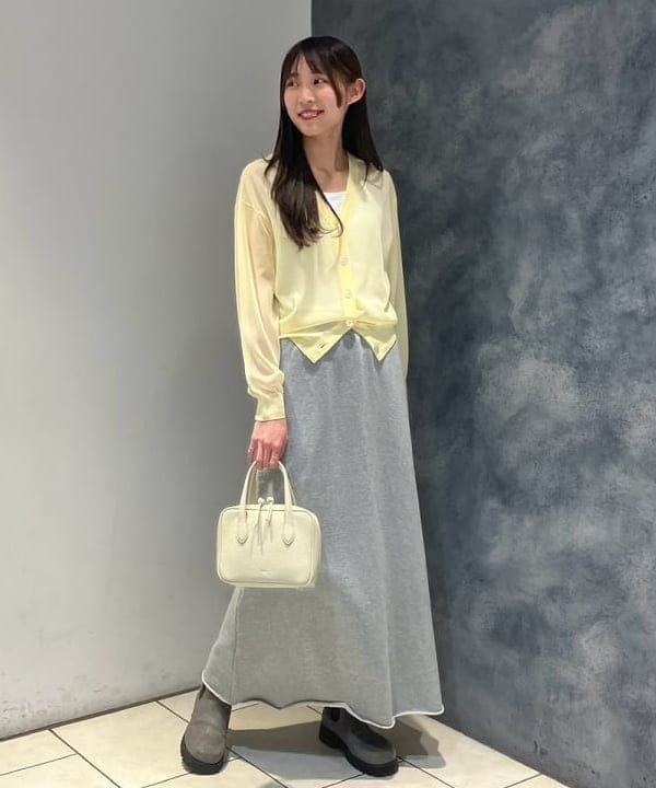 nodokaさんの「BEAMS WOMEN｜2WAY シアー カーディガン」を使ったコーディネート