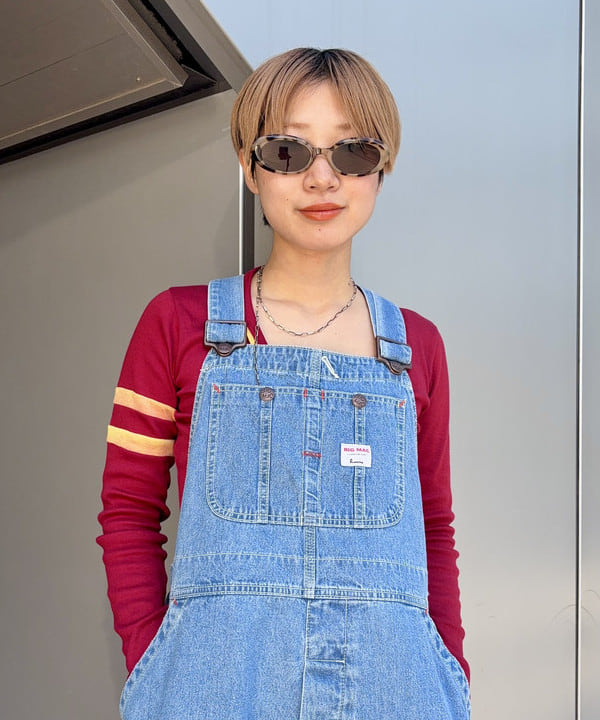 みりさんの「【別注】BIGMAC / デニム オーバーオール 25SS」を使ったコーディネート