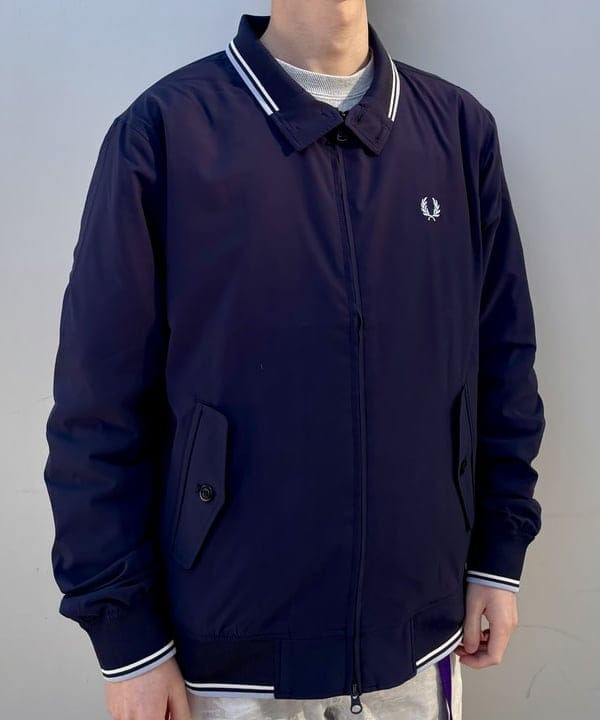 うえきんぐさんの「【別注】FRED PERRY / ハリントンジャケット 25SS」を使ったコーディネート