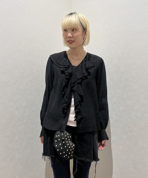 あさひさんの「BEAMS WOMEN｜ニュアンス チェーン ネックレス」を使ったコーディネート