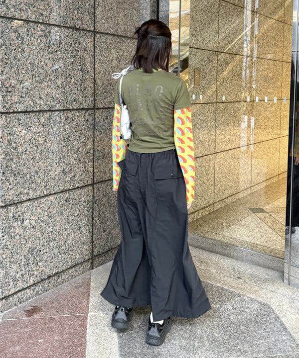 吉田 花さんの「BEAMS WOMEN｜CTRL FREAK / ナイロン ハンディ ショルダー」を使ったコーディネート