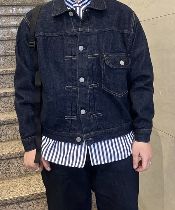 赤羽 花さんの「BEAMS WOMEN｜orSlow × BEAMS BOY / 別注 Monroe Jacket Special」を使ったコーディネート