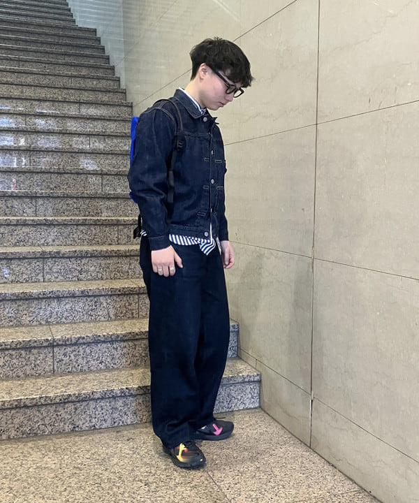 赤羽 花さんの「BEAMS WOMEN｜orSlow × BEAMS BOY / 別注 Monroe Jacket Special」を使ったコーディネート