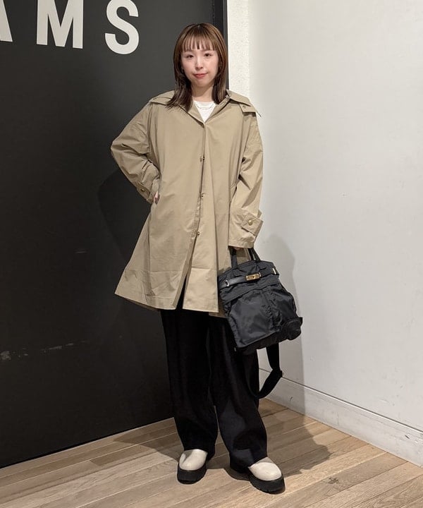 makita mikaさんの「BEAMS WOMEN｜Traditional Weatherwear / パッカブル MALTON フードコート」を使ったコーディネート